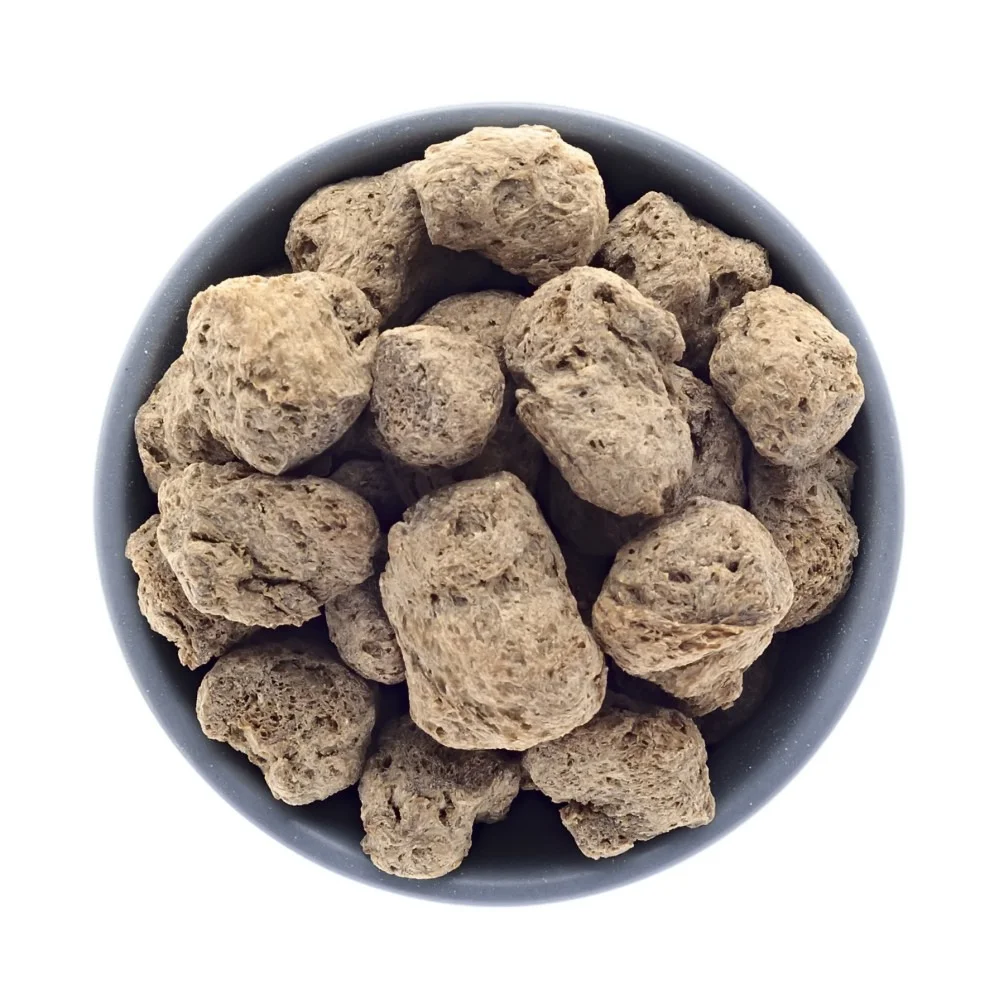 Carne de Soja Graúda Escura 100g