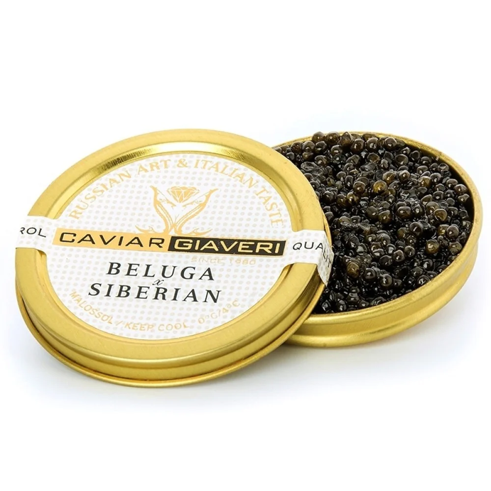 Caviar Giaveri Beluga Híbrido (100g)