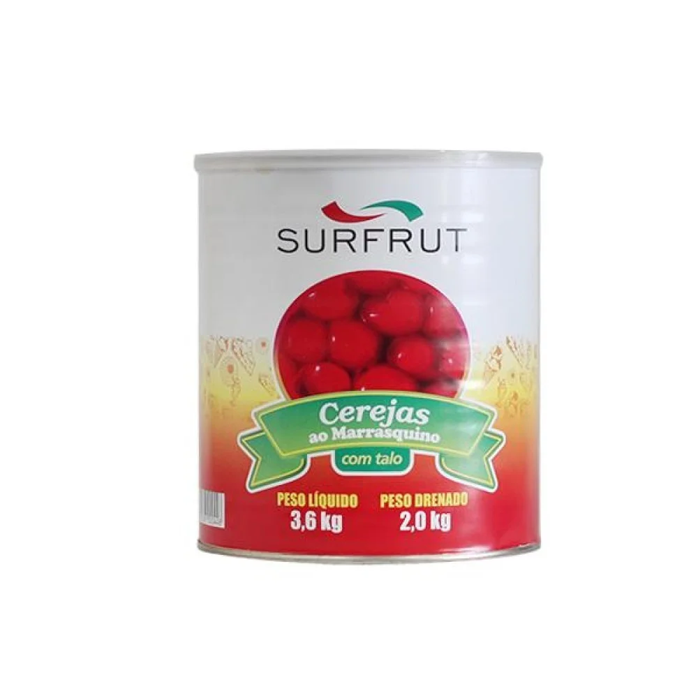 Cerejas ao Marrasquino com Talo 2Kg