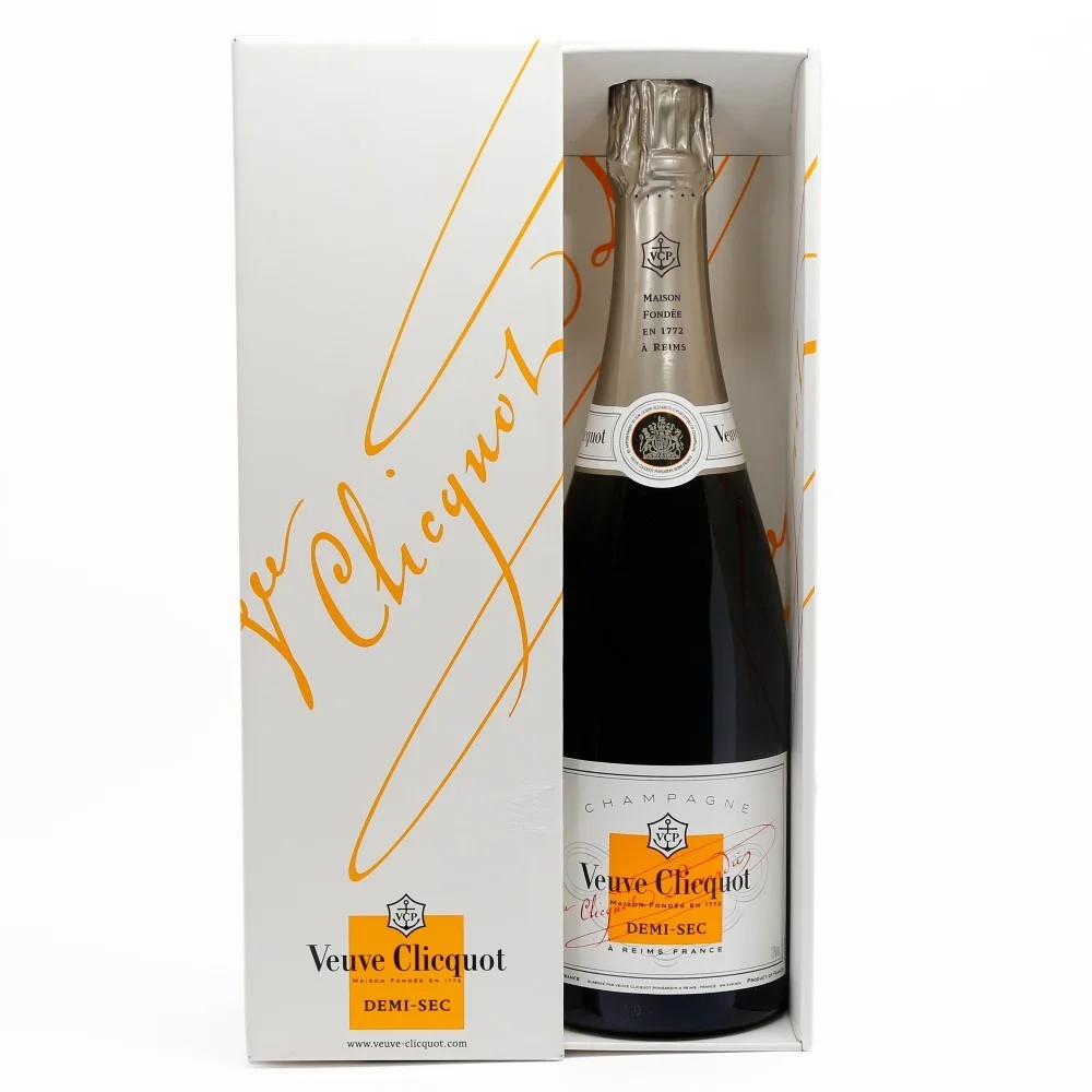Champagne Veuve Clicquot Demi-Sec Design Box (750ml)