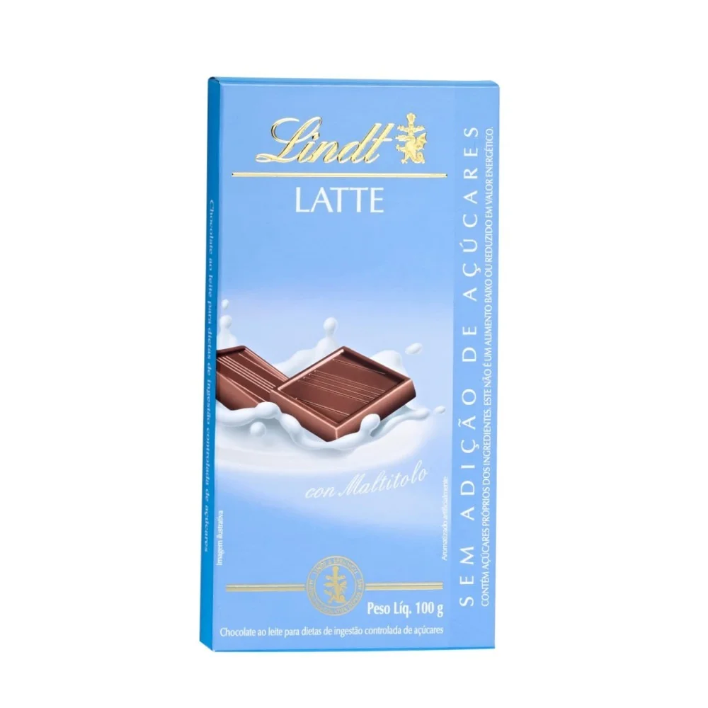 Chocolate Ao Leite Diet Lindt 100g