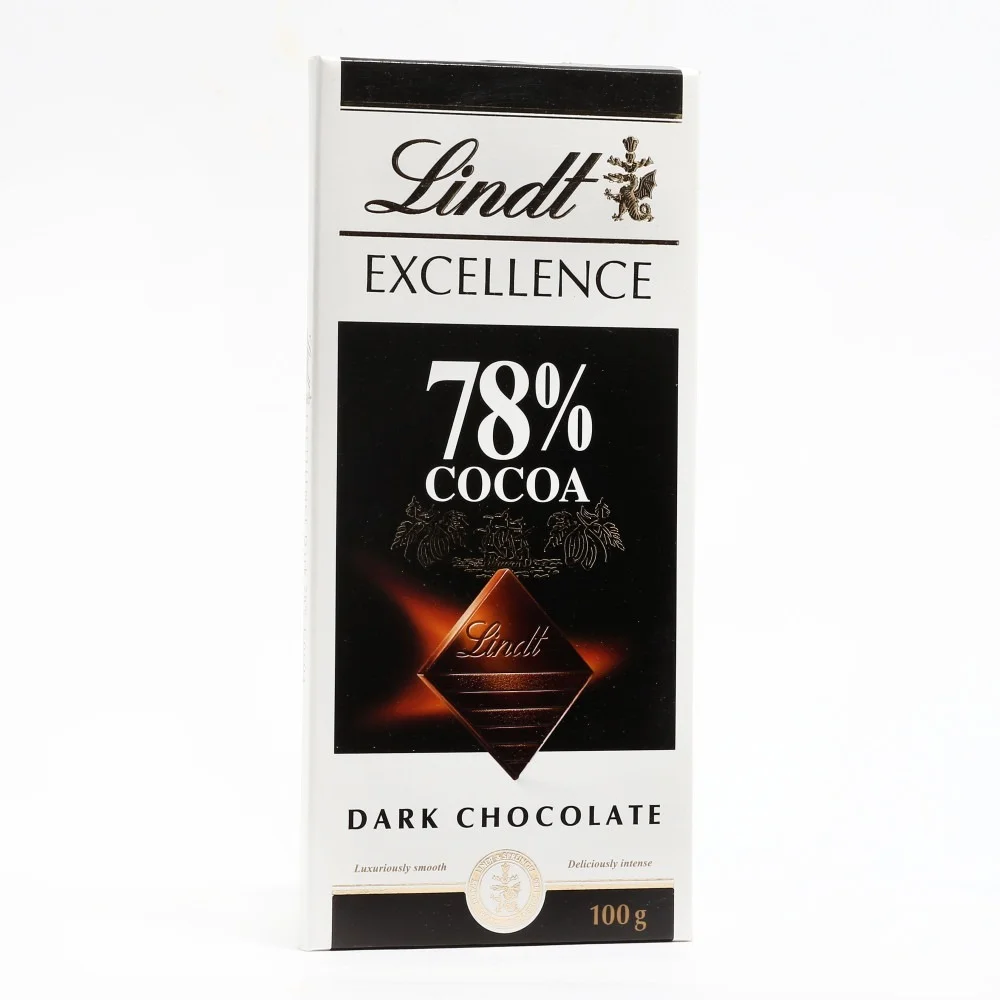 Chocolate Dark Excellence Lindt 78% Cocoa 100g
