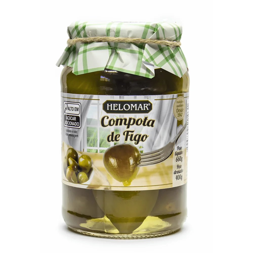 Compota de Figo Helomar 660g