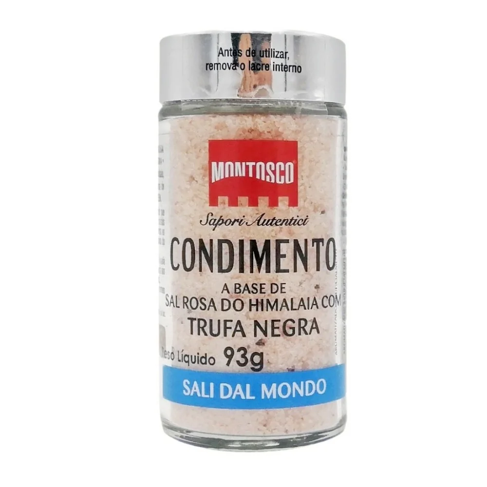 Sal Rosa do Himalaia com Trufa Negra Montosco 93g