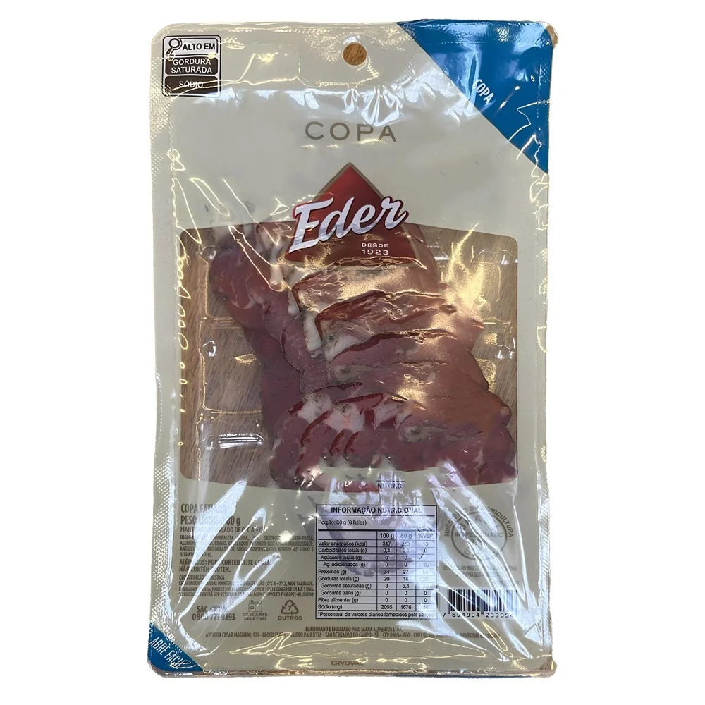 Copa Fatiada Eder 80g