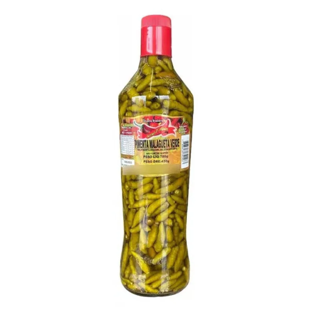 Pimenta Malagueta Verde Aroma D`Minas 780g