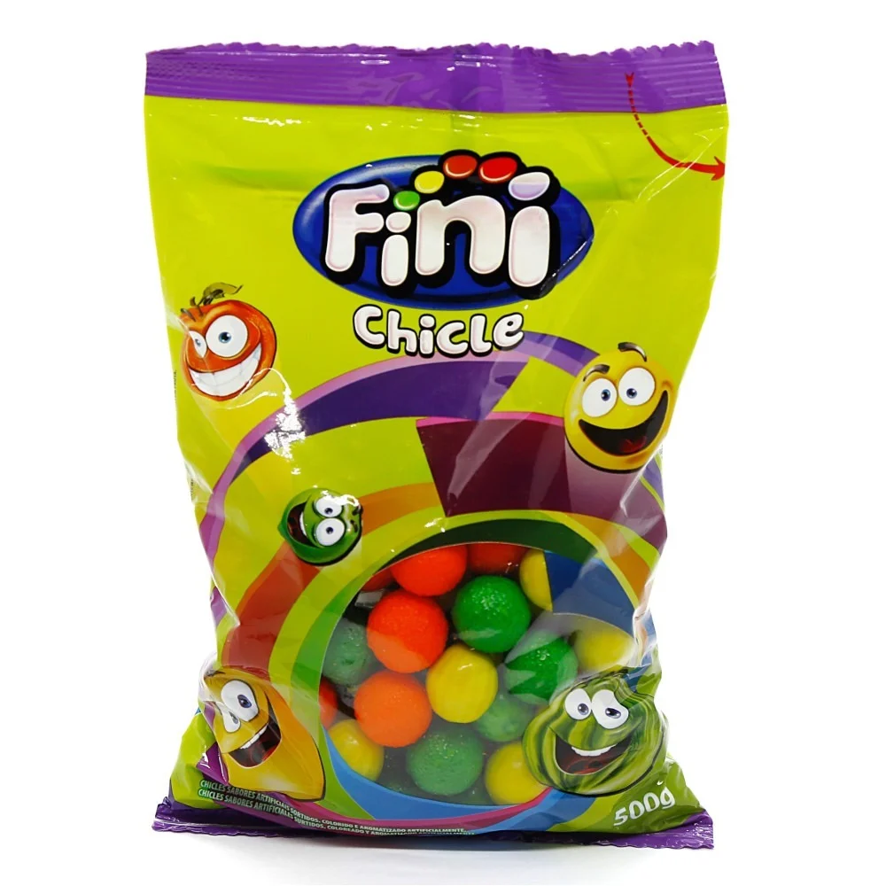 Doces Fini Chicles Frutas (100g)