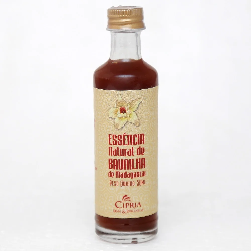 Essência de Baunilha Natural de Madagascar Cipria (50ml)