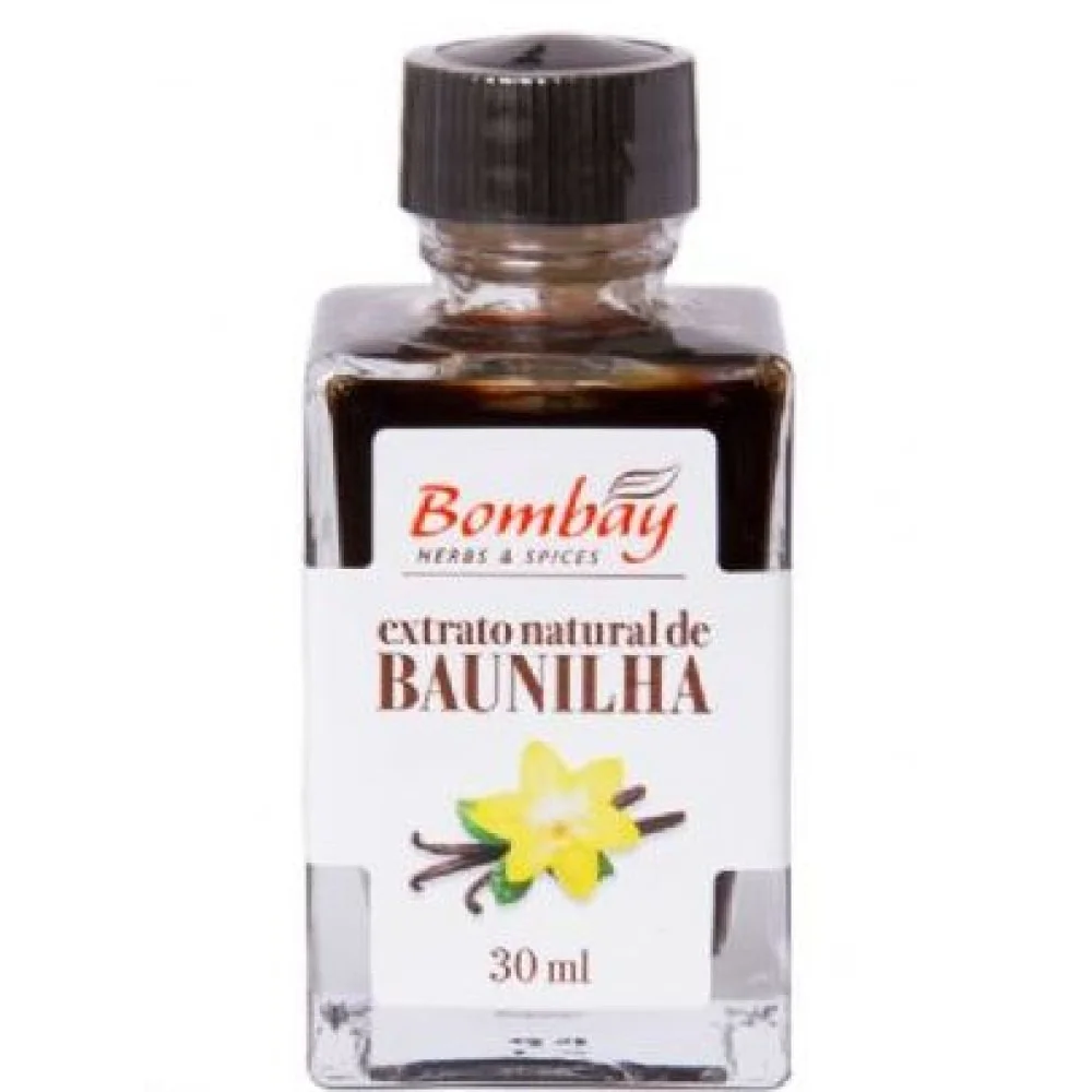 Extrato Natural de Baunilha Bombay (30ml)