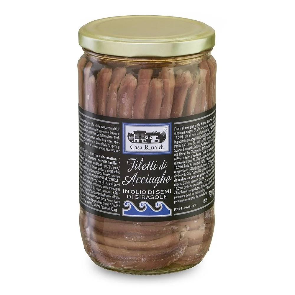 Filé De Anchova Casa Rinaldi (720g)