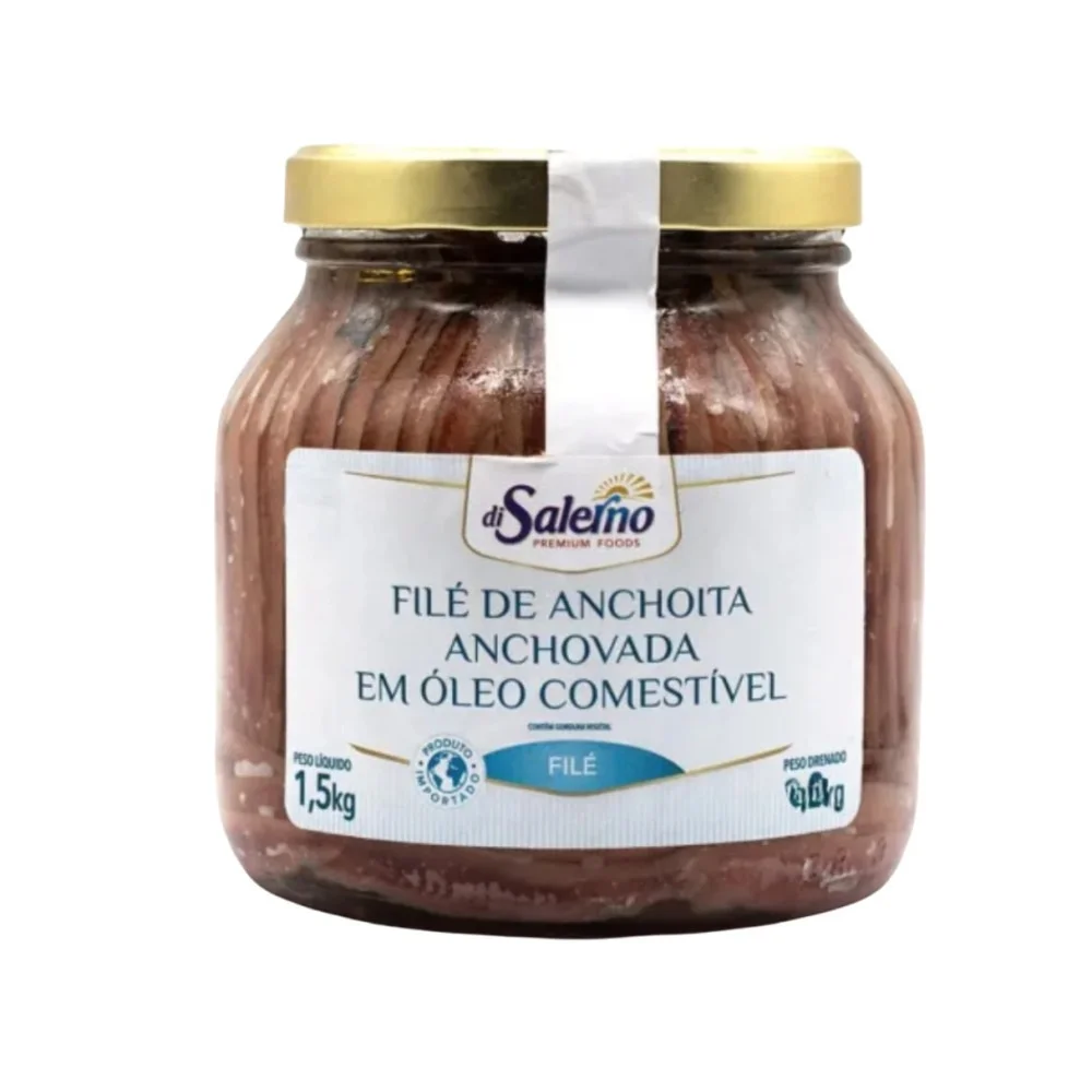 Filé de Anchova Di Salerno 1,5Kg