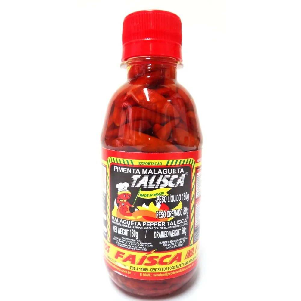Pimenta Malagueta Vermelha Talisca (180g)