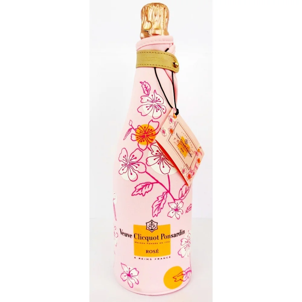 Champagne Veuve Clicquot Rose Sakura Jacket Ice (750ml)