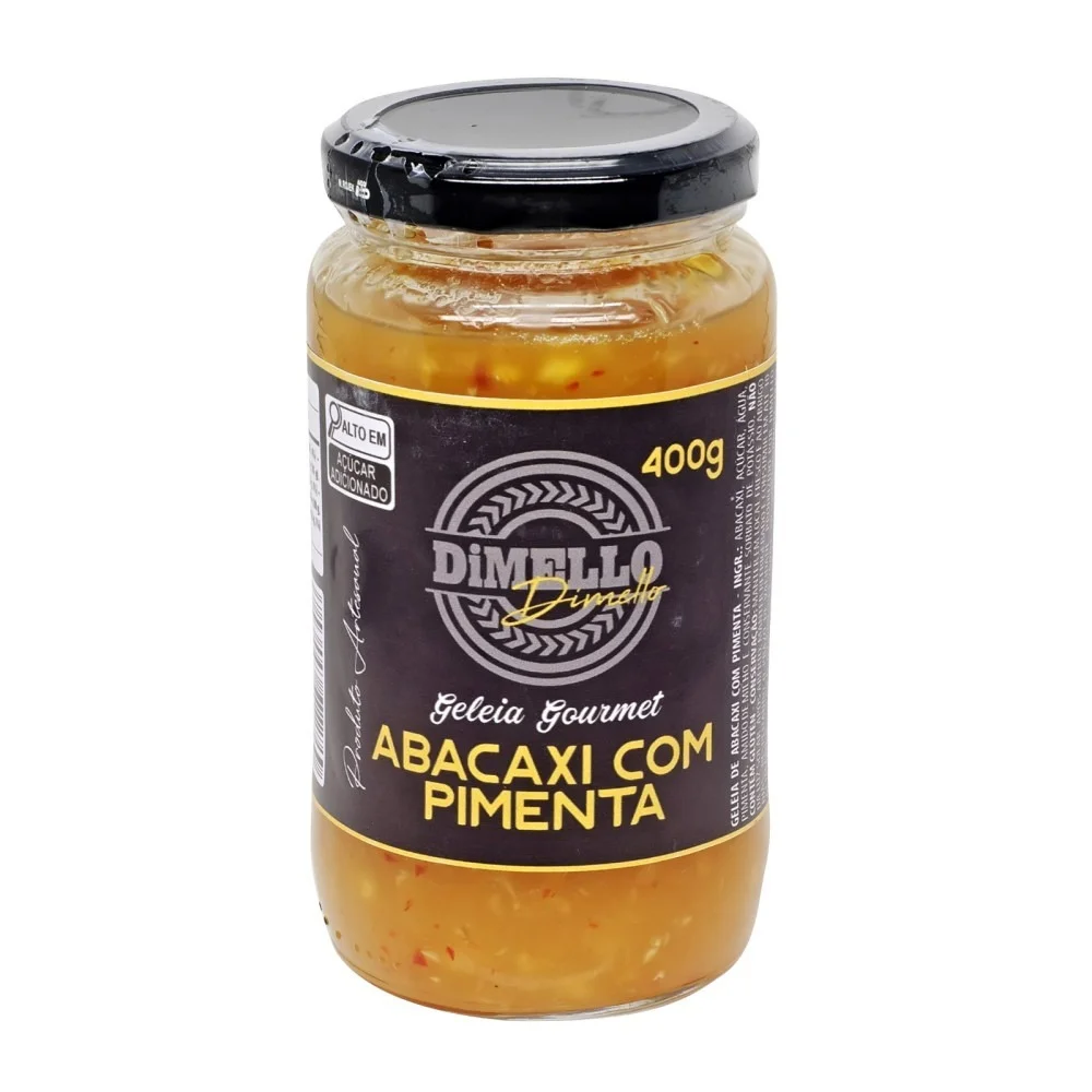 Geleia Abacaxi C/ Pimenta Dimello 400g