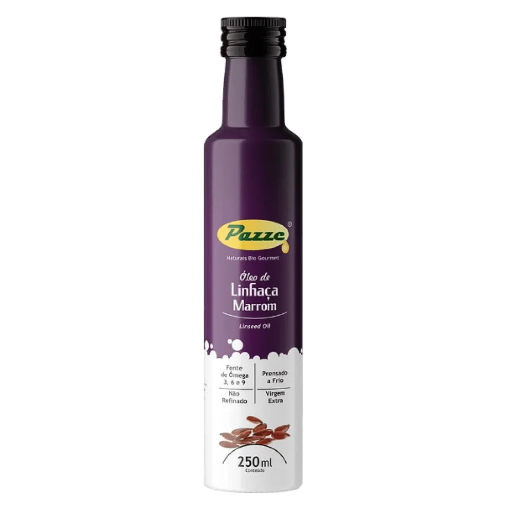 Óleo de Linhaça Marrom Pazze 250ml