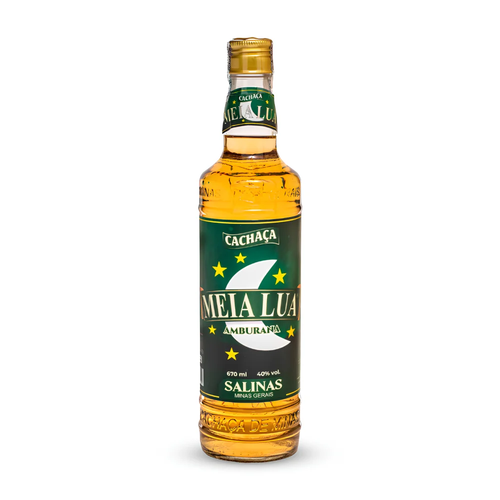 Cachaça Meia Lua Amburana 670ml