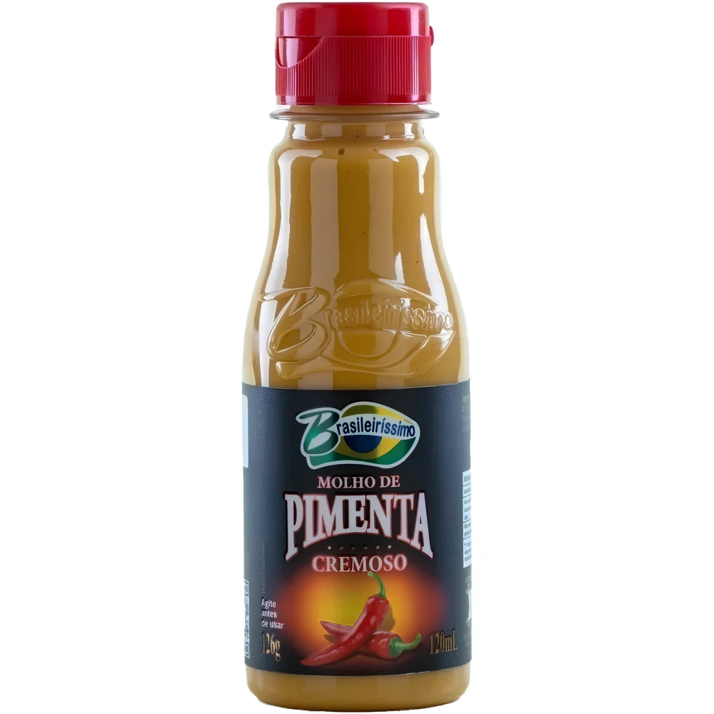 Molho de Pimenta Cremoso Brasileiríssimo 120ml