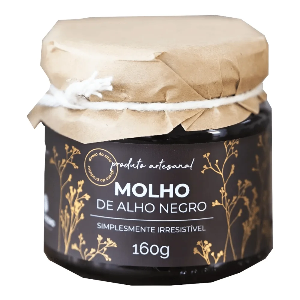 Molho de Alho Negro do Sítio 160g