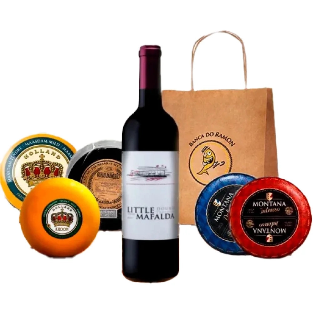 Kit Queijo e Vinho II