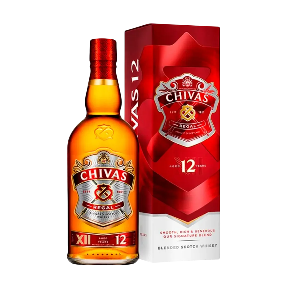 Whisky Chivas Regal 12 Anos 750ml