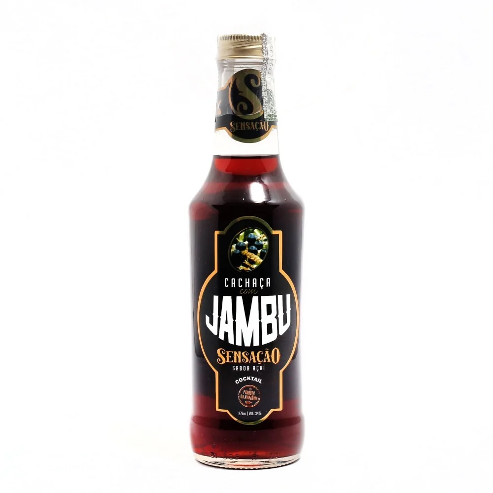 Cachaça com Jambu Sensação Sabor Açaí 275ml