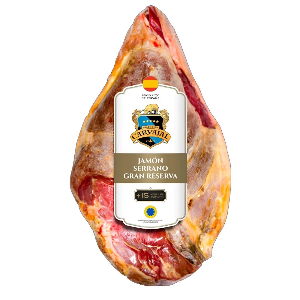 Presunto Jamon Serrano 15 Meses Sem Osso (Peça)