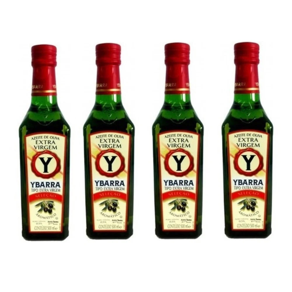 Kit 4 Azeites de Oliva Extra Virgem Ybarra 500ml