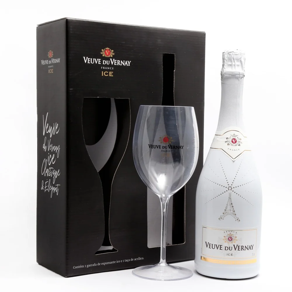 Kit Veuve Du Vernay Ice Demi-Sec (750ml)