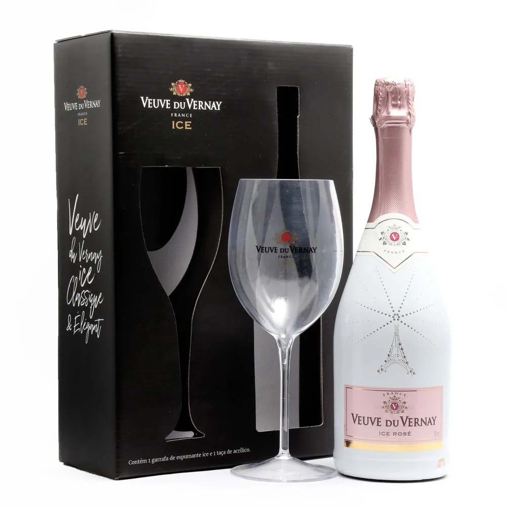 Kit Veuve Du Vernay Ice Rosé (750ml)