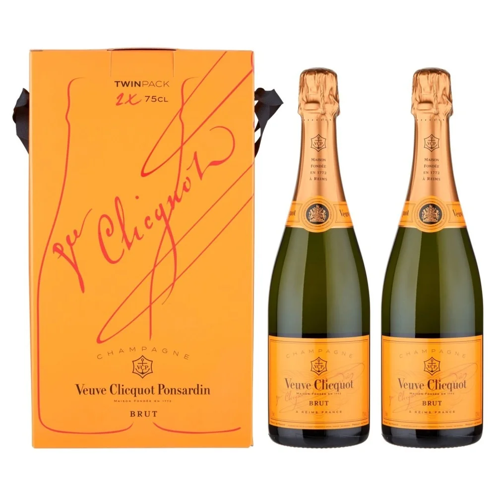 Kit 2 Champagne Veuve Clicquot Brut (750ml)