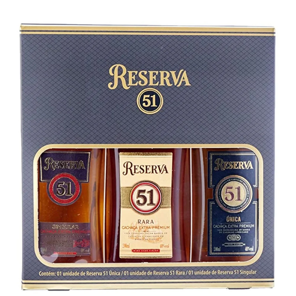 Kit Cachaça Reserva 51 (un)