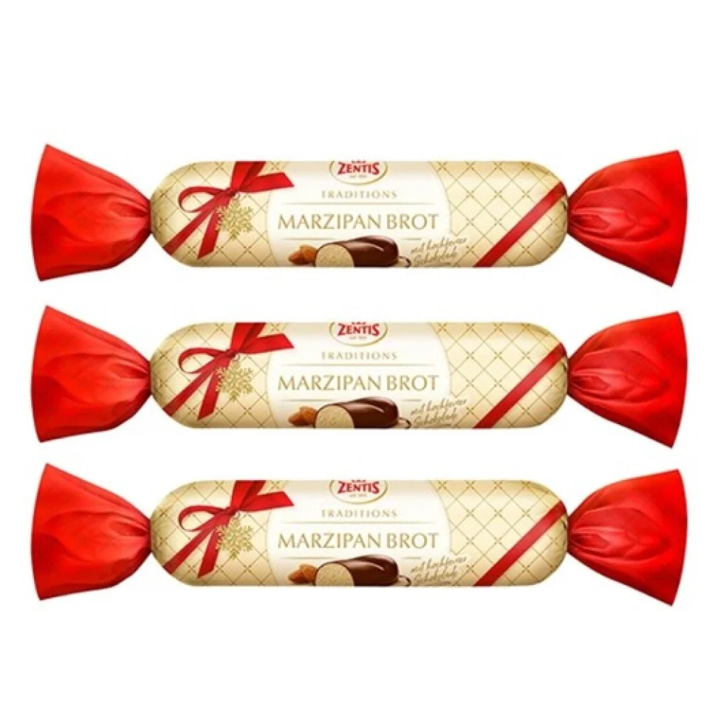 Kit com 3 Marzipan Coberto com Chocolate Zentis (un)