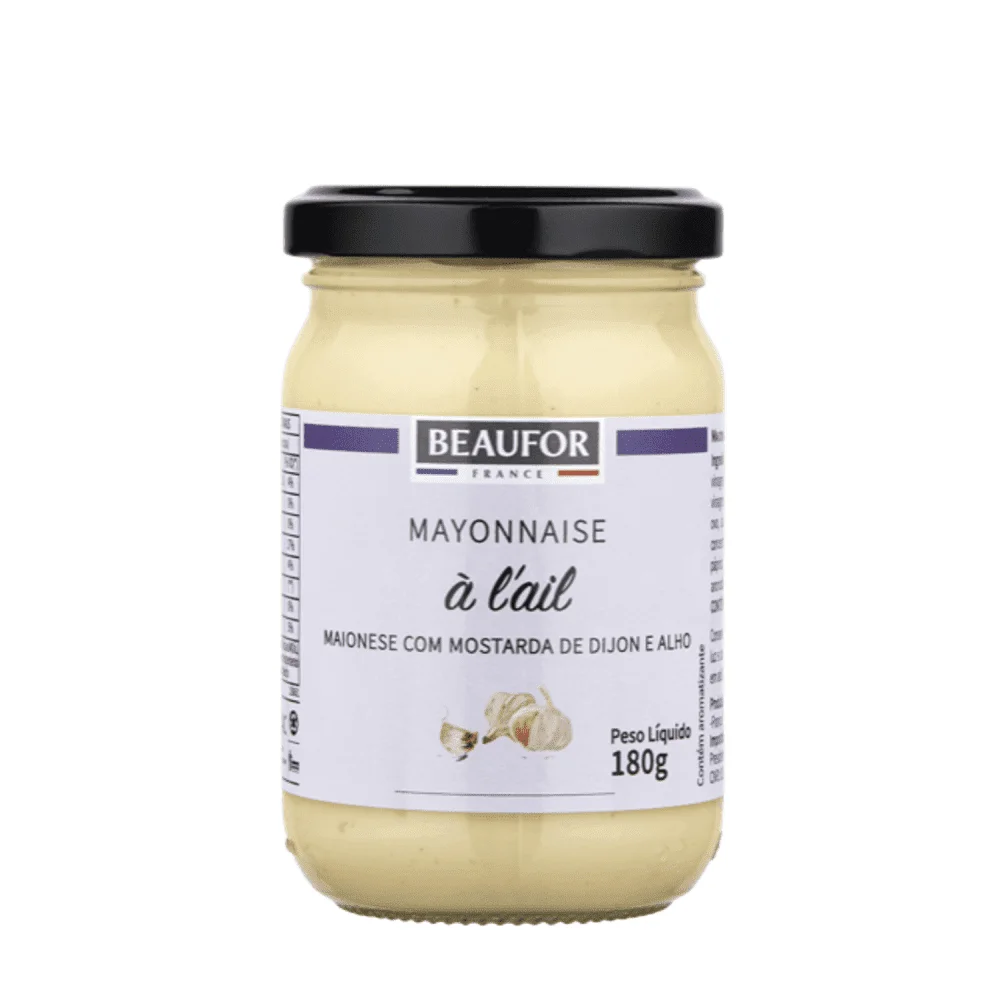 Maionese com Mostarda Dijon e Alho Beaufor 180g