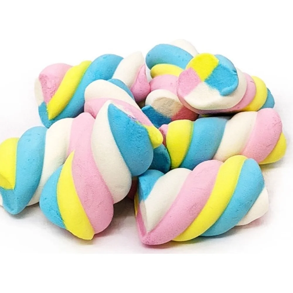 Marshmallows Torcido Colorido Fini (200g)