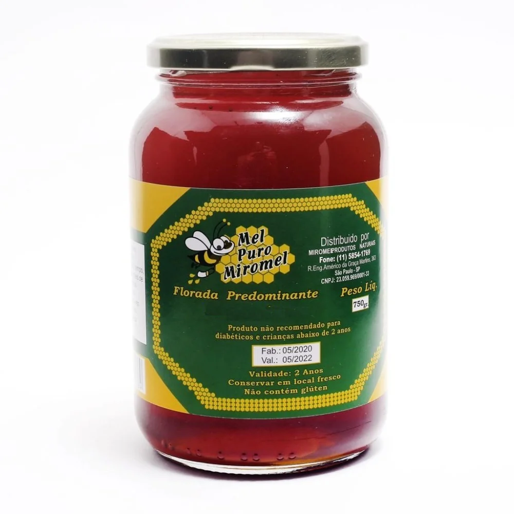 Mel Puro Miromel Laranja (750g)