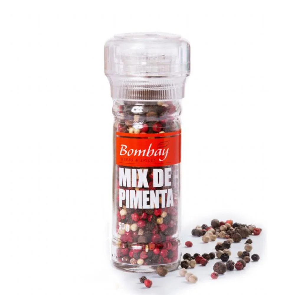 Moedor de Mix De Pimentas Bombay 50g