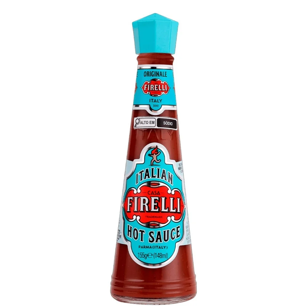 Molho de Pimenta Italiano Original Firelli 148ml