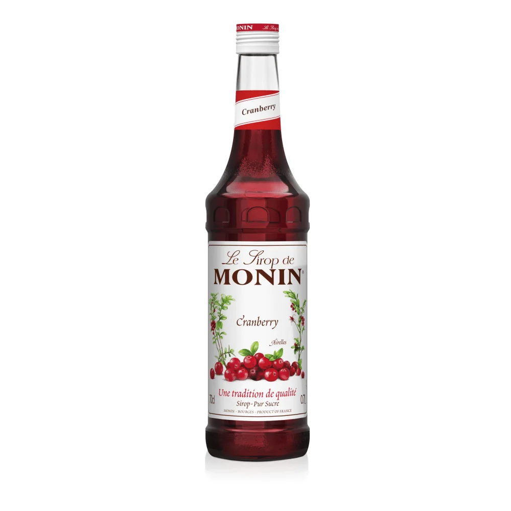 Xarope Monin de Cranberry (700ml)
