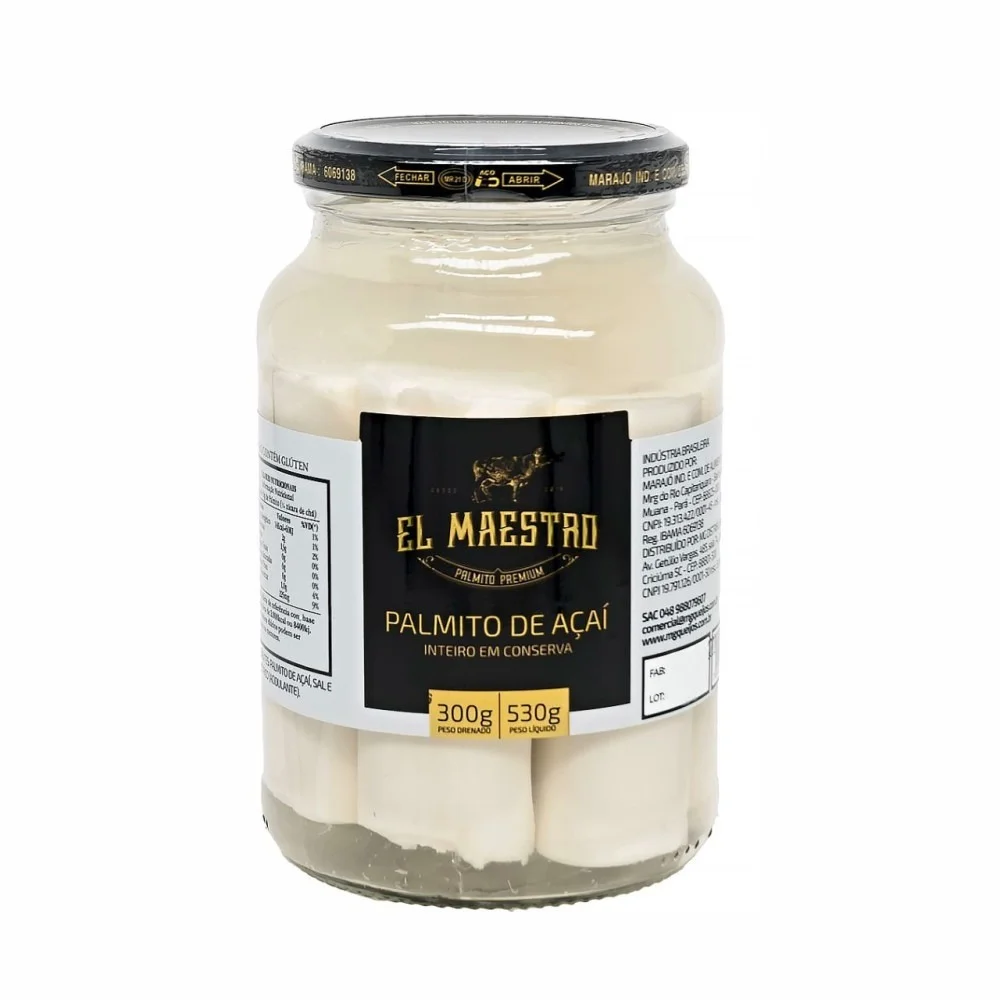 Palmito de Açai El Maestro (530g)