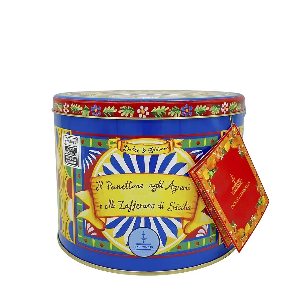 Panetone Fiasconaro Dolce & Gabbana com Açafrão 500g