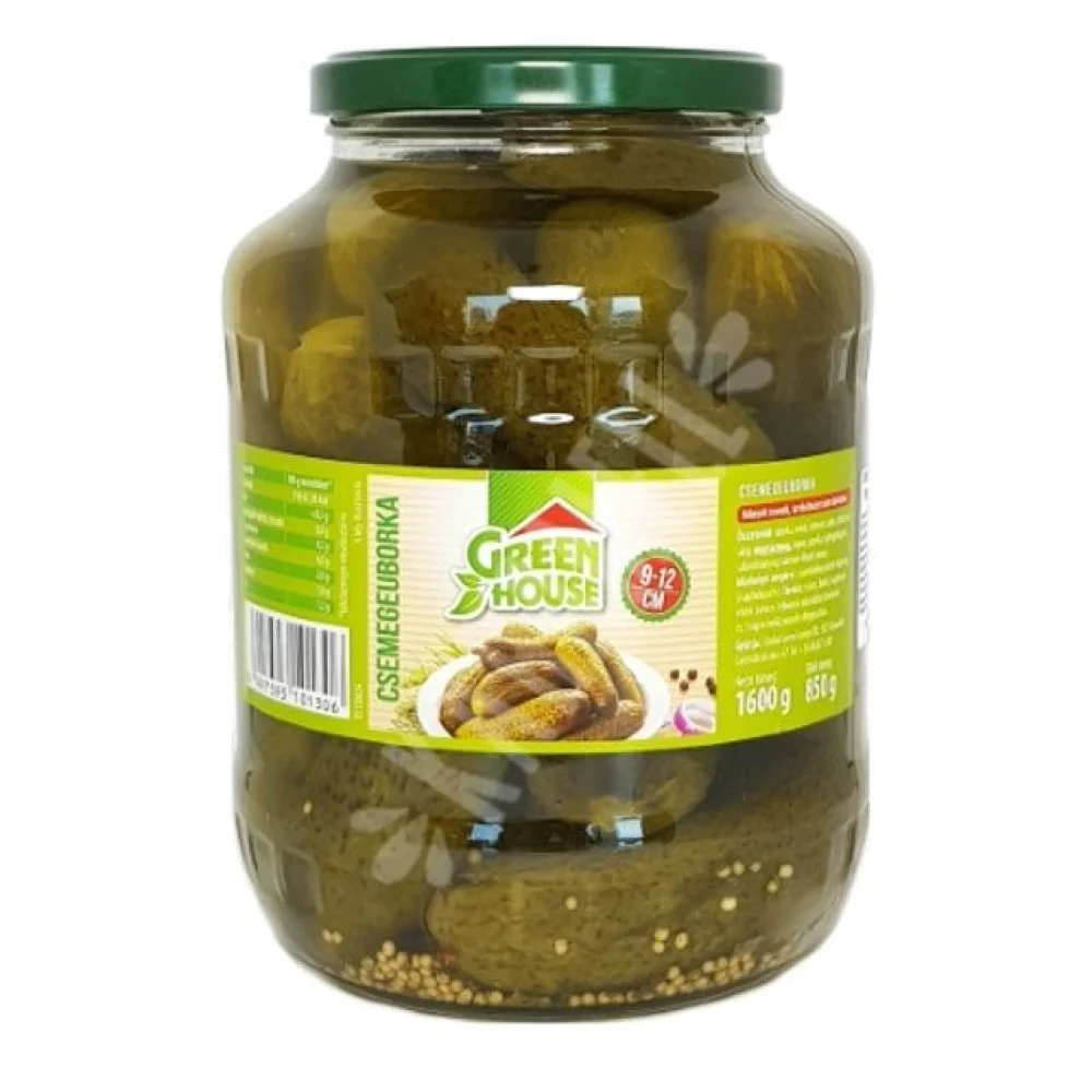 Pepino Em Conserva Green House 1,6Kg