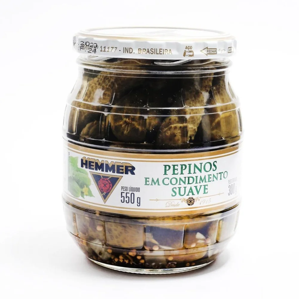 Pepino em Conserva Hemmer (550g)