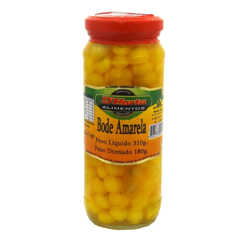 Pimenta Bode Amarela D'Horta 310g