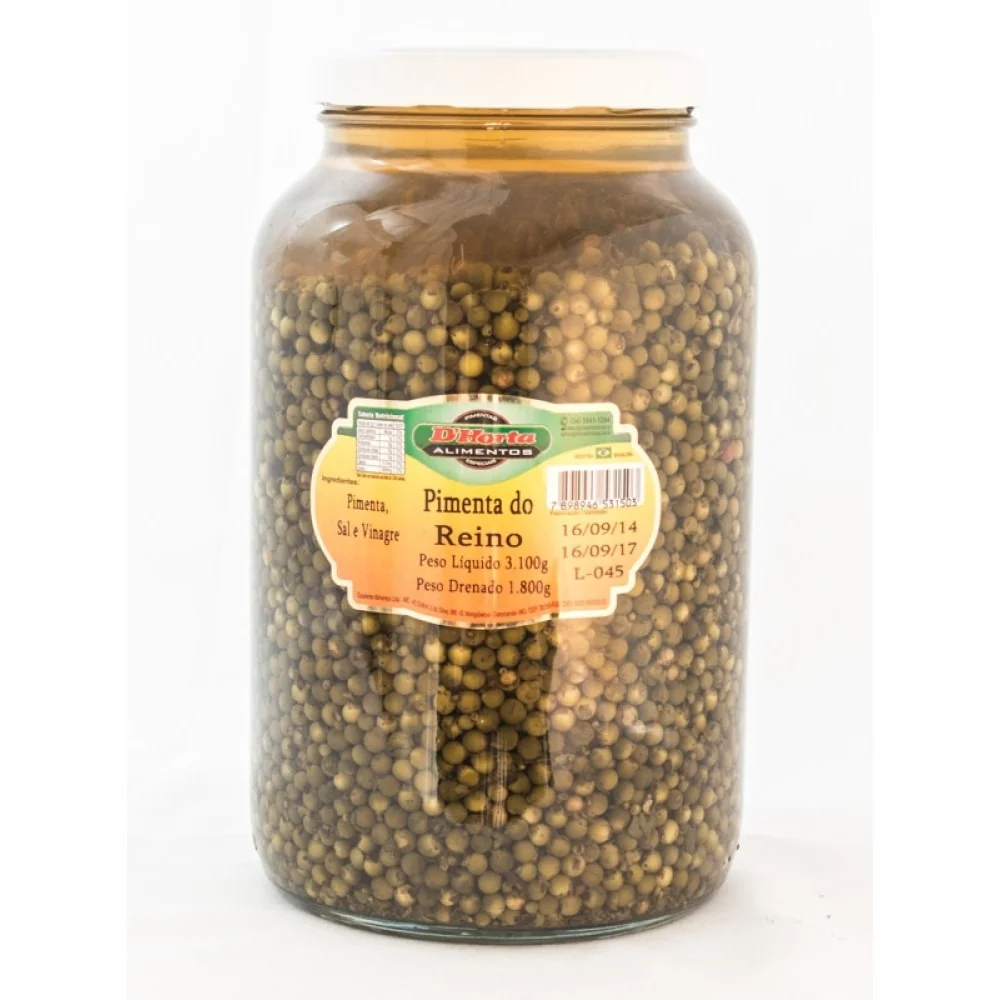 Pimenta do Reino Verde D'Horta 3Kg