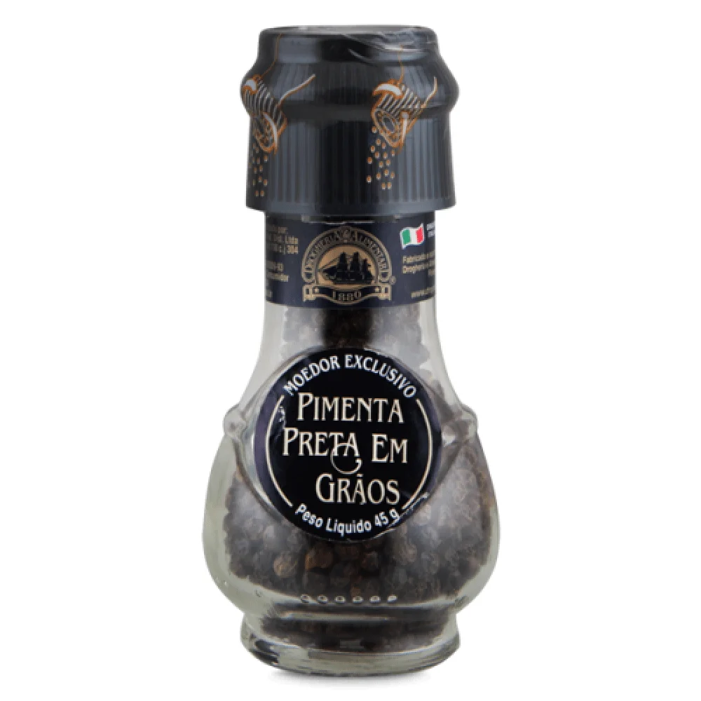 Pimenta Preta em Grão Com Moedor Mr. Man (45gr)