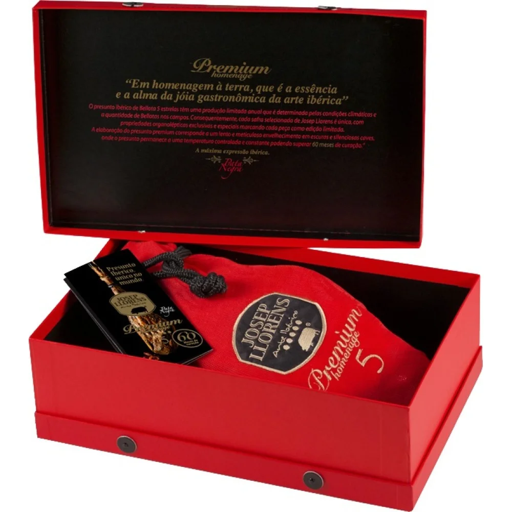 Presunto Jamon Pata Negra Bellota Fatiado 100g