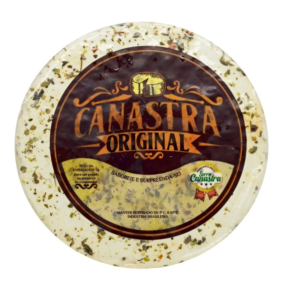 Queijo tipo Serra da Canastra Original Temperado Peça Inteira Un