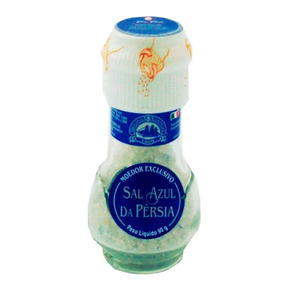 Sal Azul da Pérsia com moedor Mr. Man (90g)