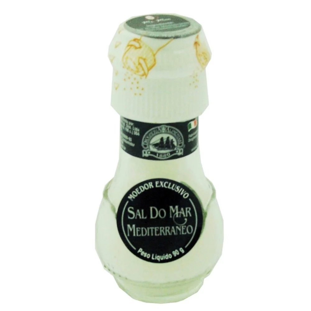 Sal do Mar Mediterrâneo com moedor Mr. Man (90g)