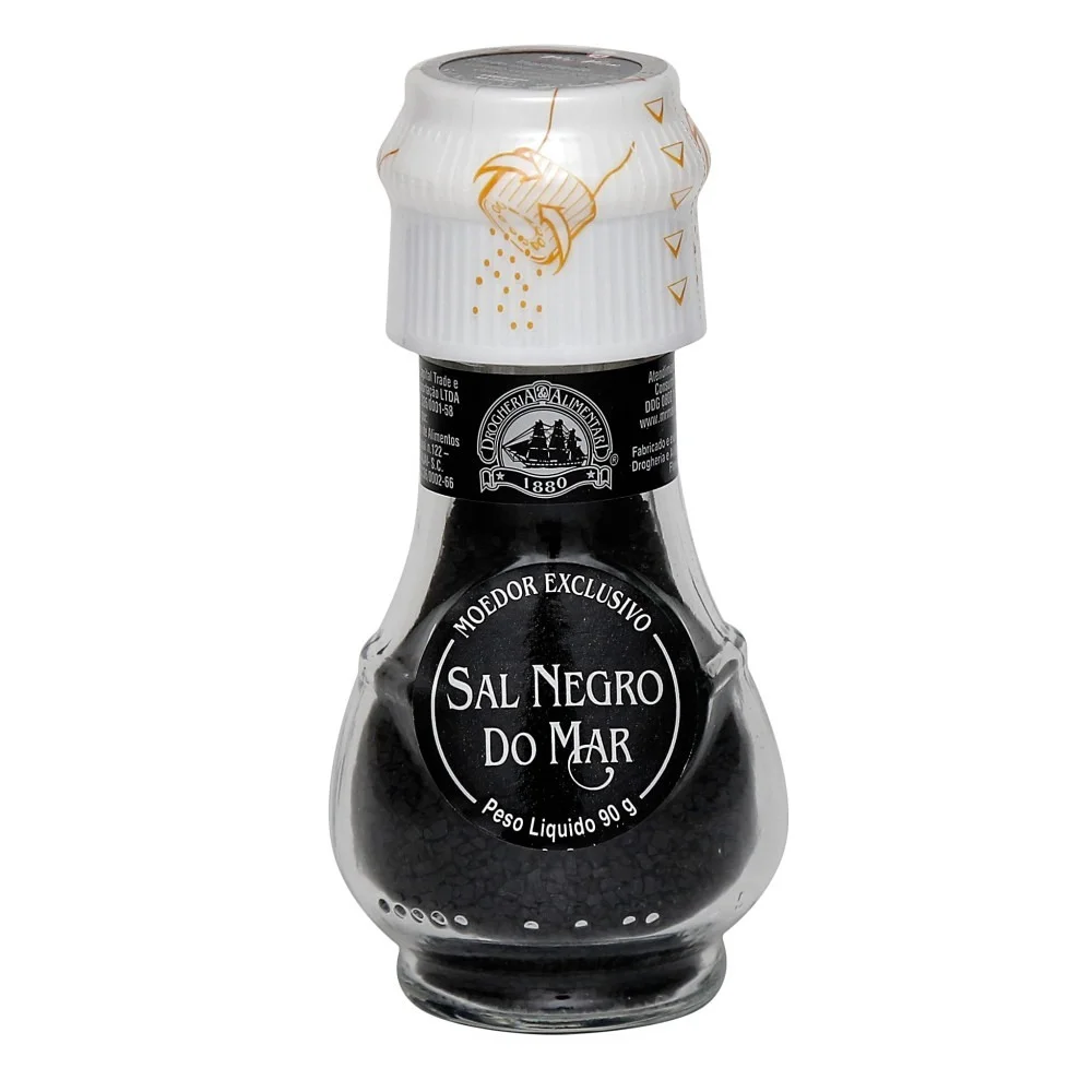Sal Negro do Mar com moedor Mr. Man (90g)